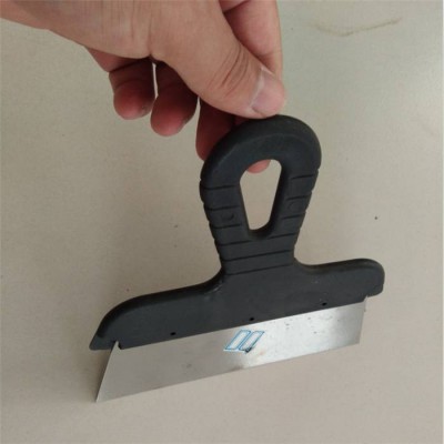 Flexible Stainless Steel Scraper,Putty Knife With Soft Grip