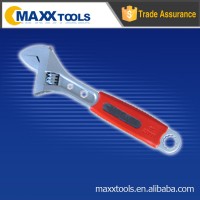 Adjustable wrench with pvc grip,adjustable wrench spanner